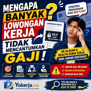 Mengapa Banyak Lowongan Kerja Tidak Mencantumkan Gaji? Realita HRD dan Negosiasi Gaji