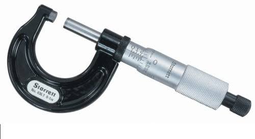 Micrometer sekrup digunakan untuk mengukur ketebalan dan diameter komponen presisi tinggi