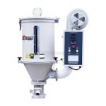 Hopper mesin injection molding untuk menampung material plastik