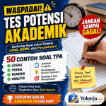 Tes Potensi Akademik Yokerja.net Indonesia
