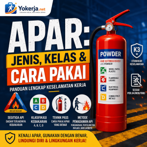 APAR keselamatan kerja di perusahaan Indonesia