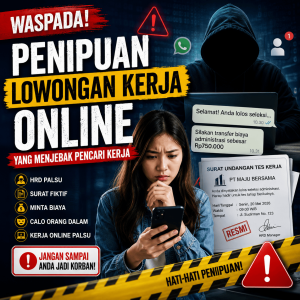 Penipuan Lowongan Kerja Online Yokerja.net Indonesia
