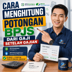 Cara menghitung potongan BPJS karyawan dari gaji dan slip gaji tahun 2026