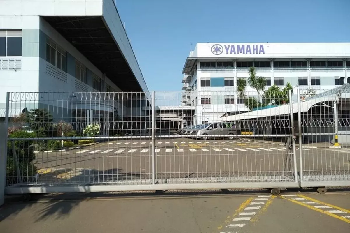 Area pabrik PT Yamaha Music Manufacturing Indonesia di Pulogadung Jakarta Timur
