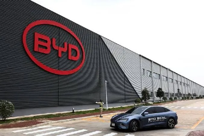 Area fasilitas manufaktur PT BYD AUTO INDONESIA di Subang