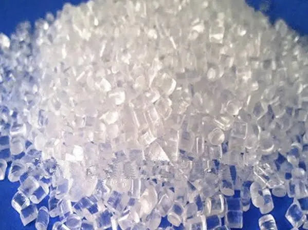 Material PMMA akrilik berbentuk pellet untuk pembuatan komponen plastik transparan